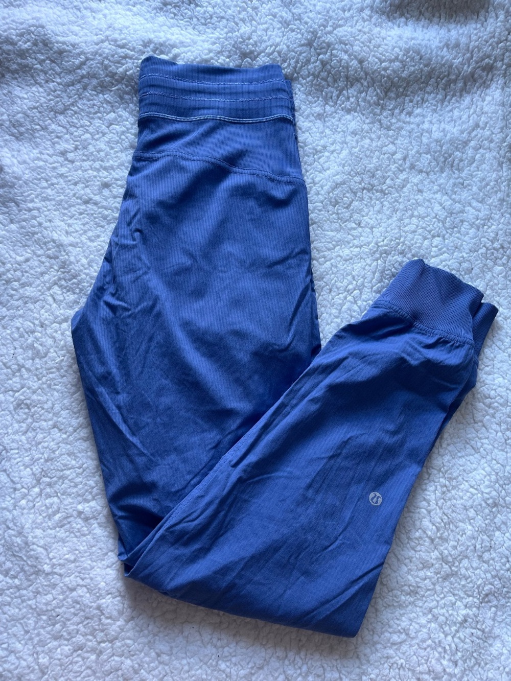 lululemon blue dance jogger size 4 leggings pants casual athletic